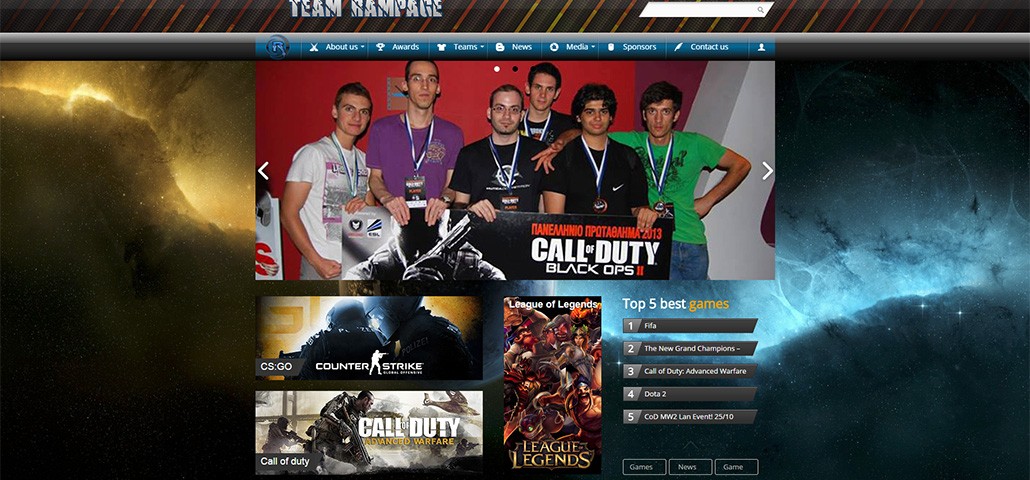 Team Rampage e Sports Electronic sports team